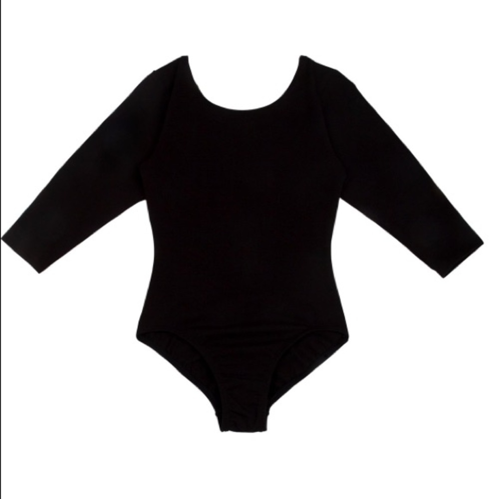 Jacques Moret 3/4 Sleeve Gymnastics Leotard 12-14